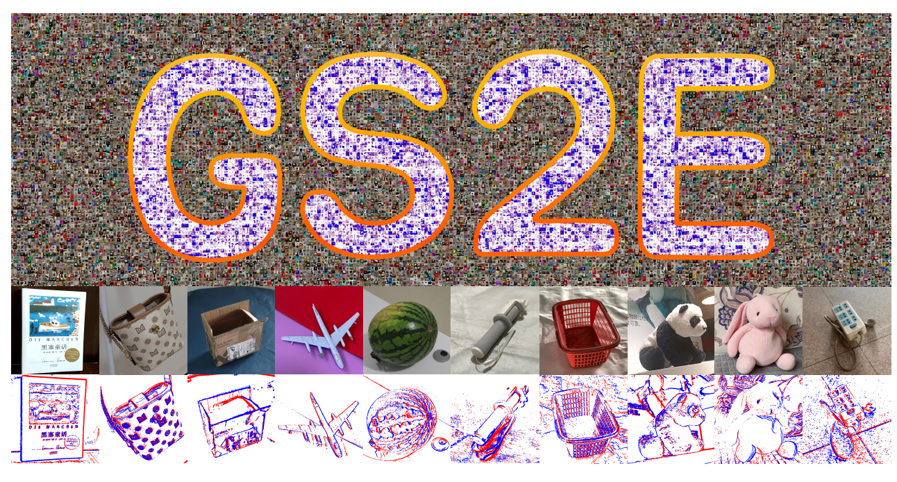 🍡 GS2E: Gaussian Splatting is an Effective Data Generator for Event Stream Generation